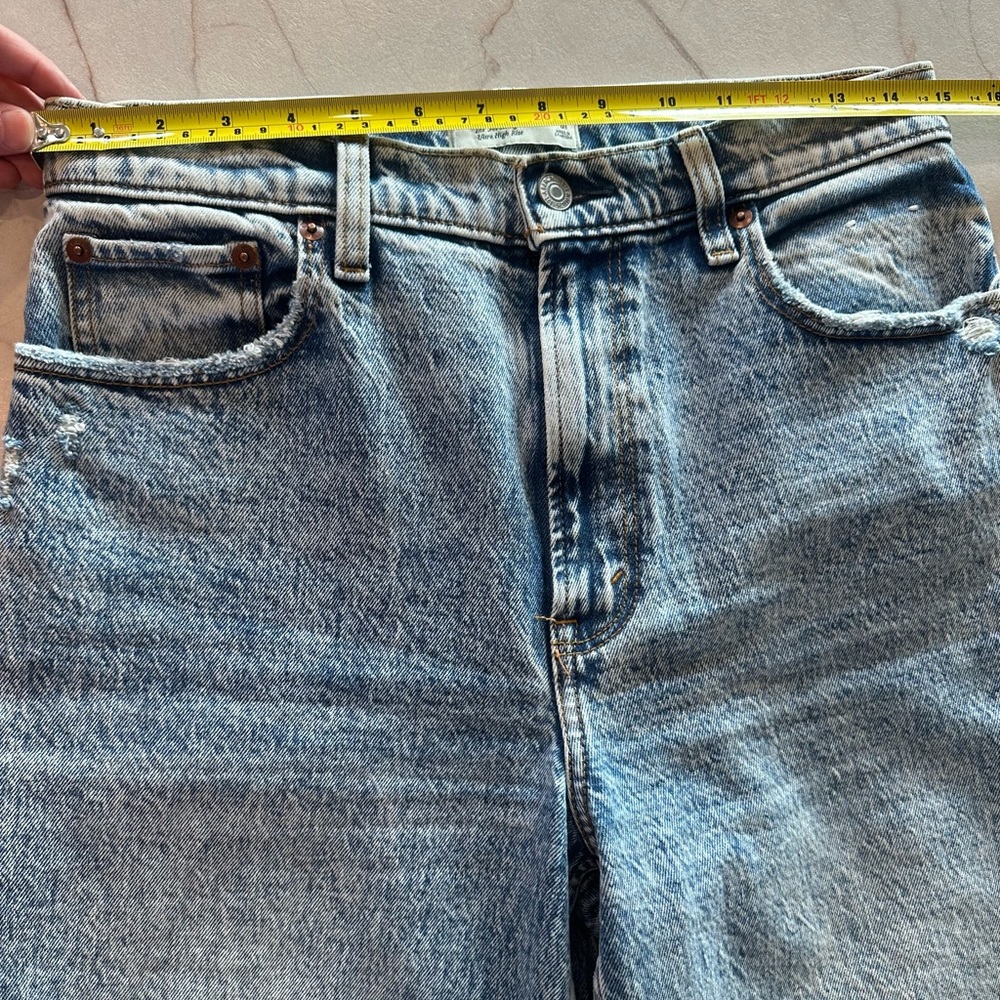 Abercrombie & Fitch 90’s Straight Ultra High Rise Jeans size 8 - Picture 8 of 12